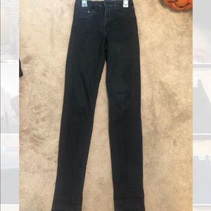 H&M black high waisted jeggings